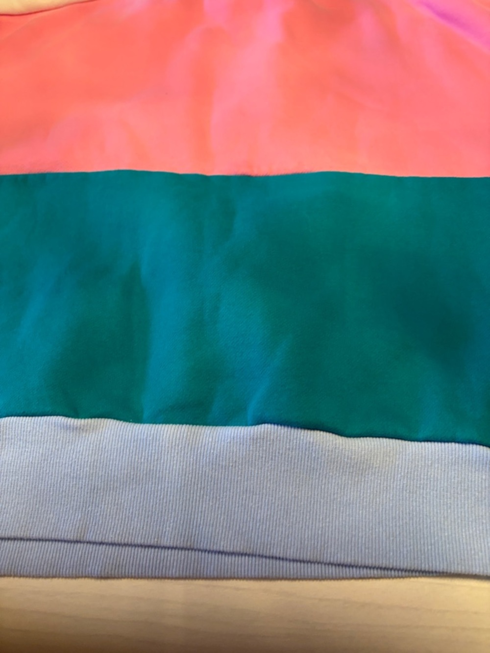 Colorblock 'Out of Office' Crewneck Sweatshirt by Yellow the Label - Picture 13 of 16